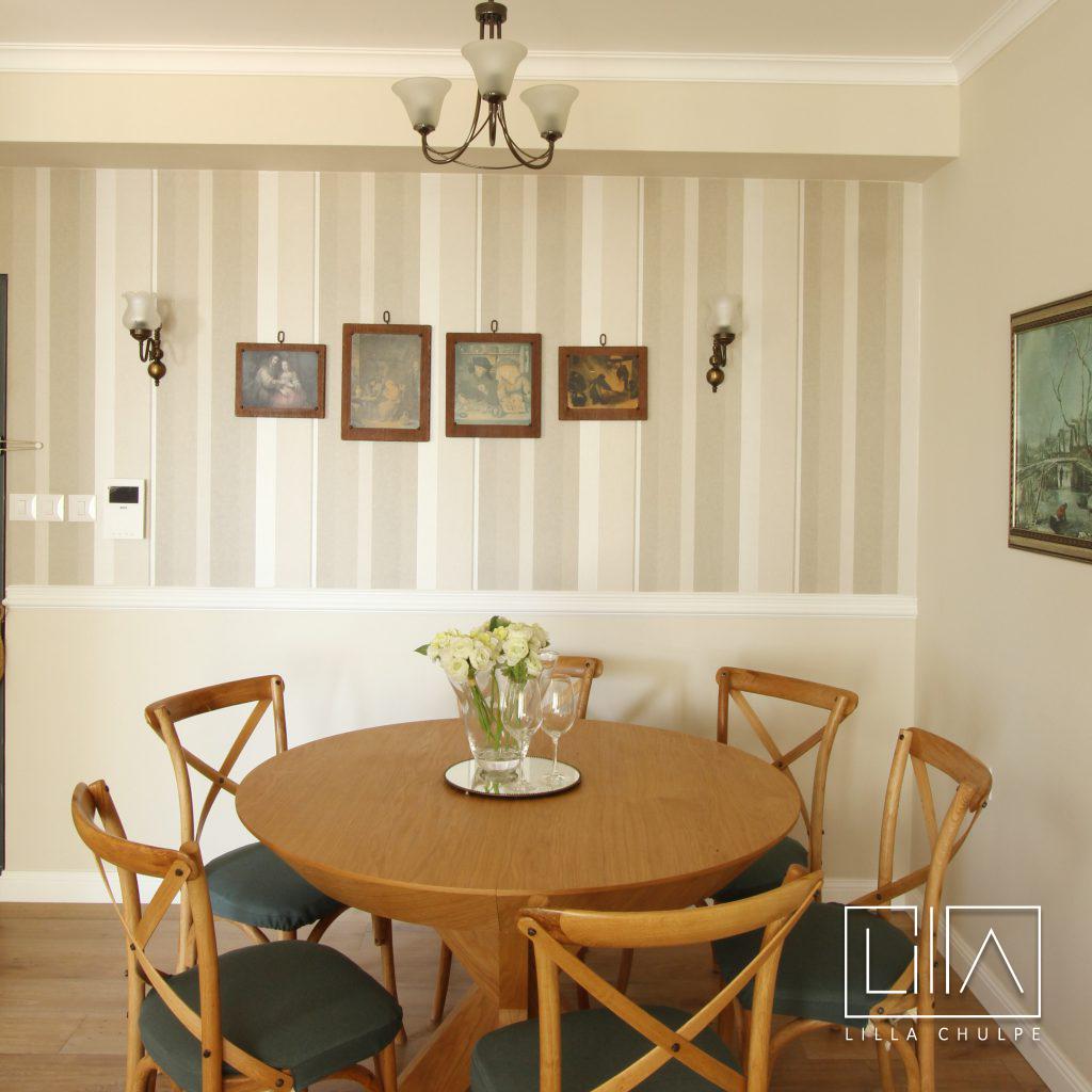 עיצוב דירה בסגנון כפרי מודרני